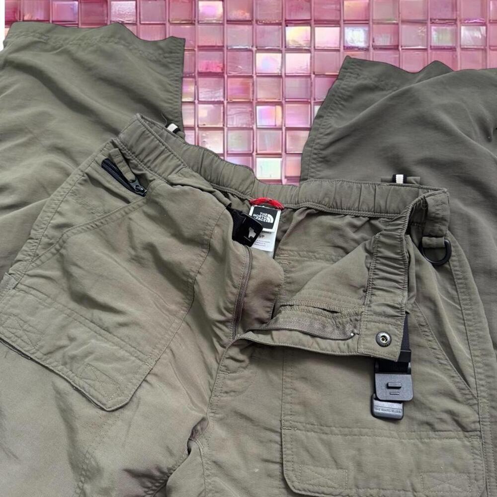 The north face green cargo